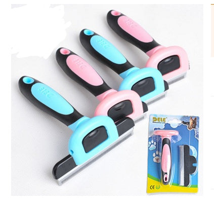 Pet Hair Remover Brush – Easy Grooming Tool for Dogs & Cats