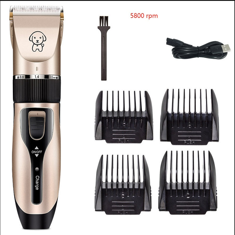 Professional Pet Grooming Clipper – Quiet & Safe Dog Hair Trimmer