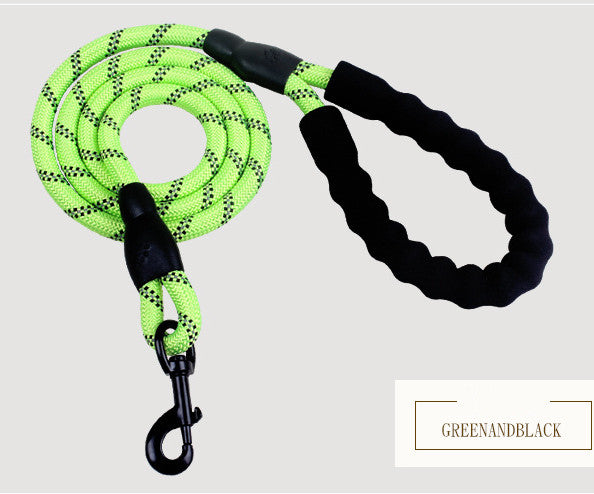Reflective Dog Leash – Strong, Durable & Safe for Daily Walks