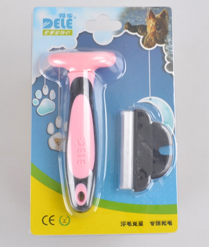 Pet Hair Remover Brush – Easy Grooming Tool for Dogs & Cats