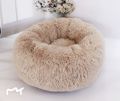 Calming Donut Dog Bed – Deep Sleep & Anxiety Relief for Dogs